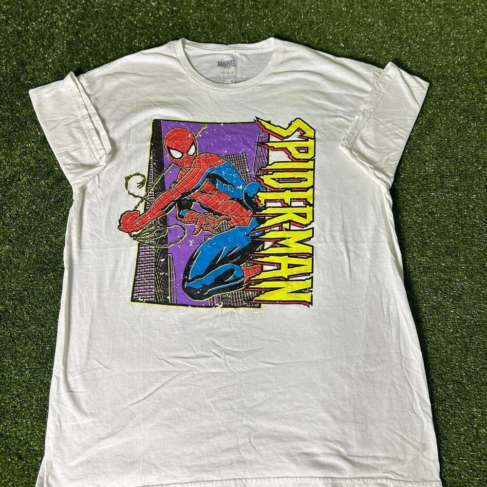 Marvel Men's White T-shirt